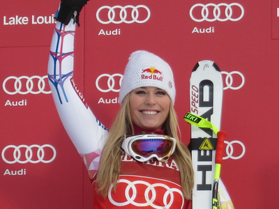 Lindsey Vonn wins Lake LouiseWorld Cup Downhill 12-2-2011