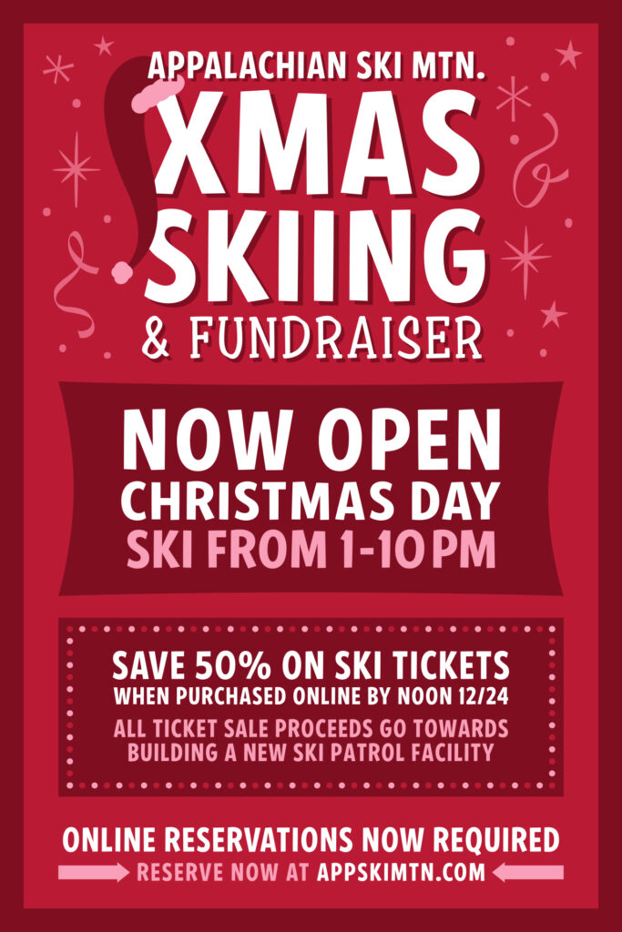 App Ski Mtn - Open Christmas Day