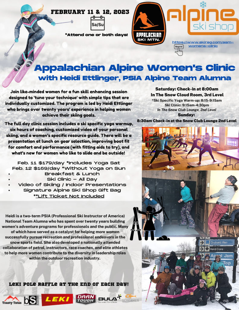 App Ski Mtn - Women's Alpine Clinic